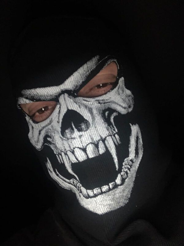 Pasamonta&ntilde;as Mask Wtactful Skull Ghost Para Fie... image number null