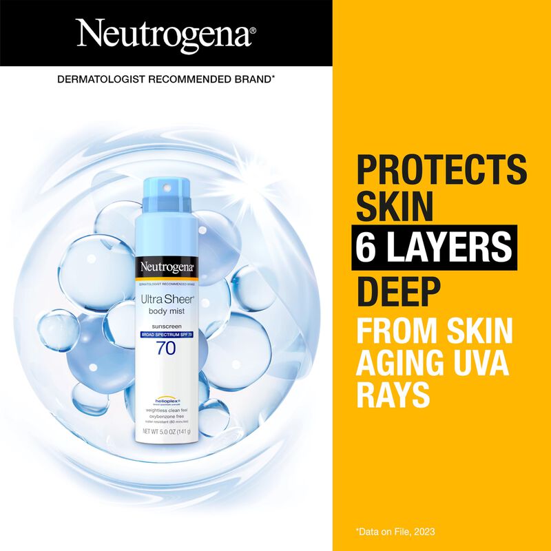Protector Solar Neutrogena Ultra Sheer Body Mis... image number null