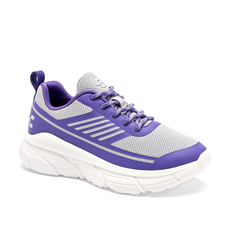 Charly tenis deportivo para mujer gris morado c... image number null