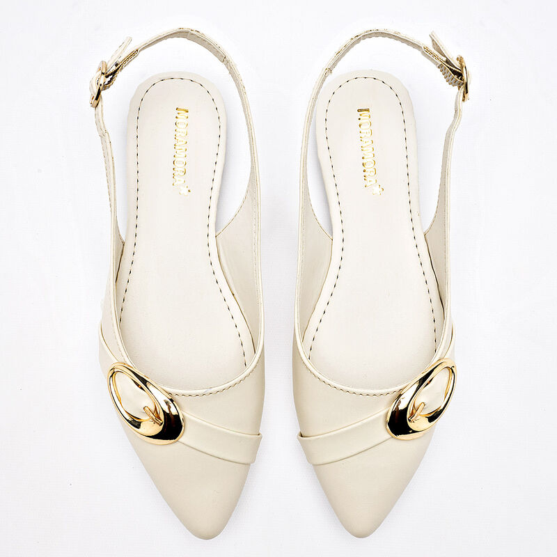 Moramora sandalia piso  para mujer latte cod 14... image number null