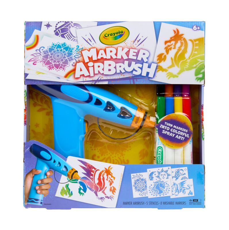 Kit De Pintura En Aerosol Crayola Marker Con Ae... image number null