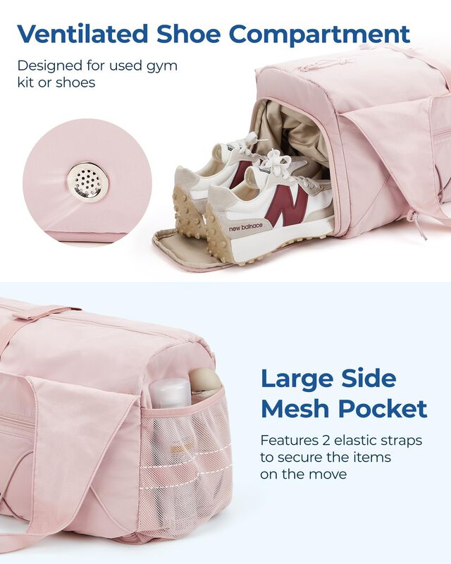 Bolsa Deportiva Bagsmart Para Mujer, Ligera, Co... image number null