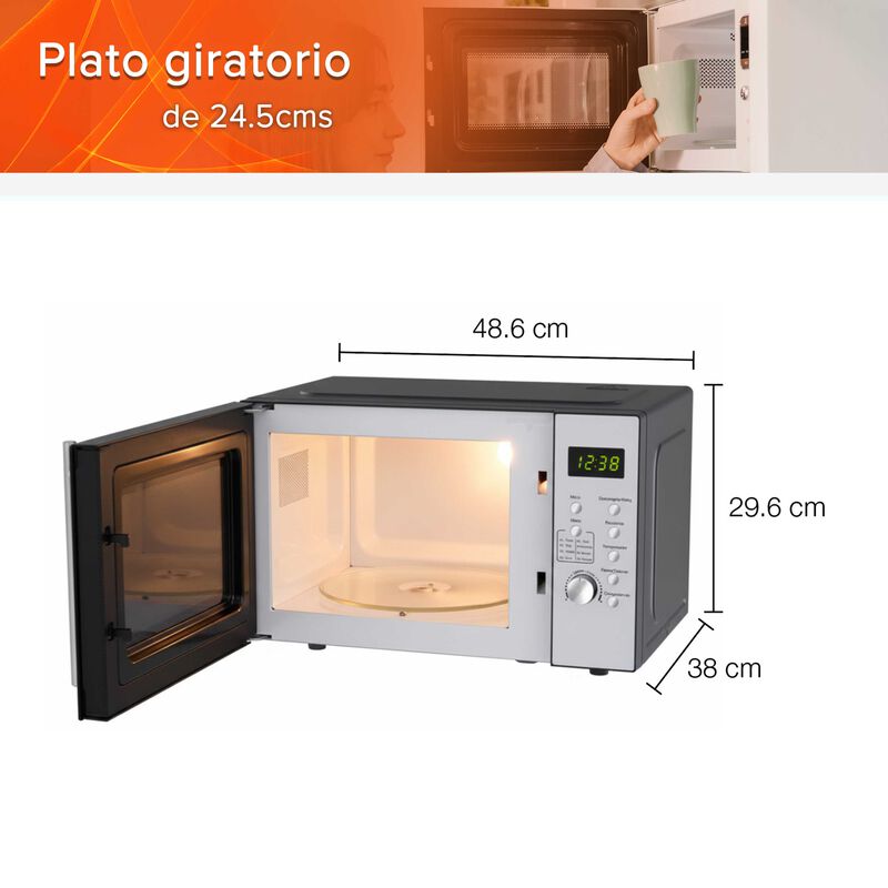 Horno Microondas 0.9 Pies White Westinghouse Di... image number null