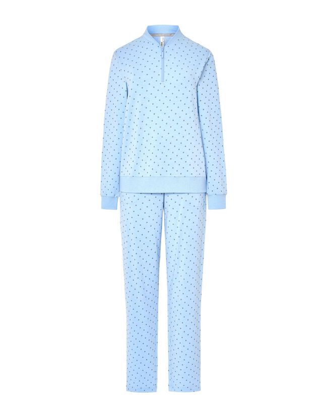 Pijama de Mujer con Estampado de Topos y Cremal... image number null