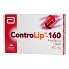 Controlip Cápsulas De Liberación Prolongada 160 Mg, 15 Cápsulas