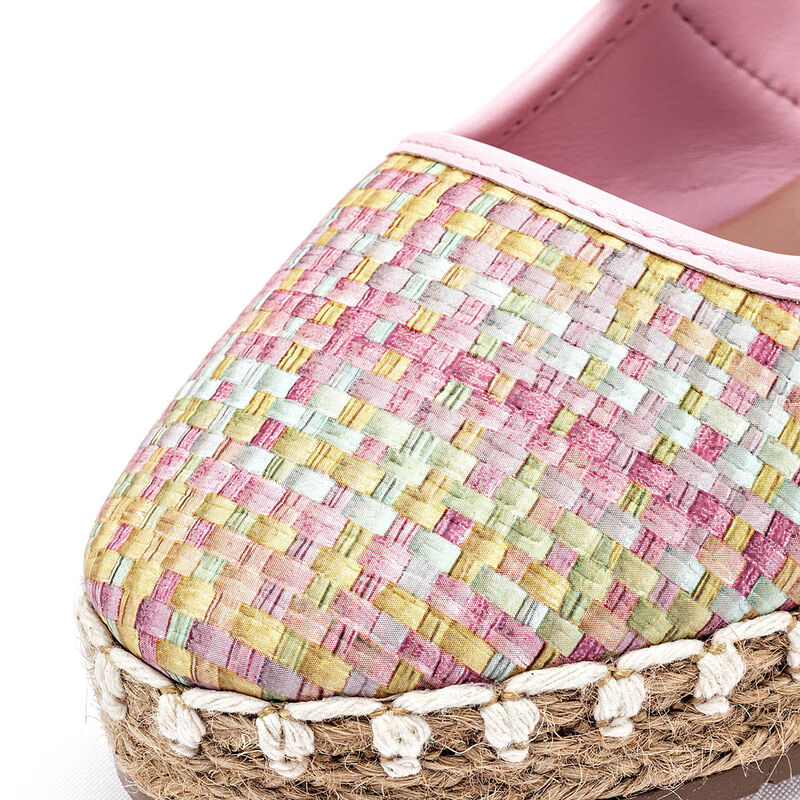 Ivi Love alpargata para ni&ntilde;a rosa multicolor co... image number null