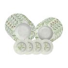 Vajilla Tramontina 32300/353 Oliva para 4 personas / 12 Piezas