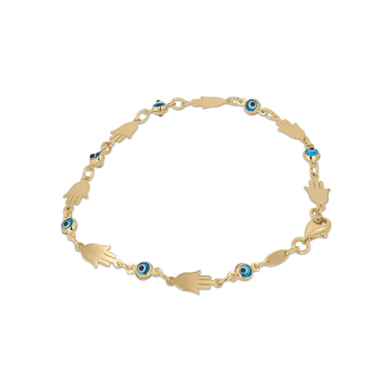 Pulsera Ojo Turco Oro Amarillo 14k | Bizzarro image number null