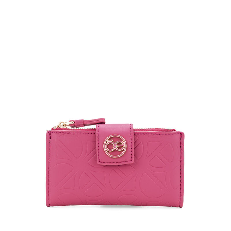 Cartera Hibrida Chica Con Troquelado De Monogra... image number null