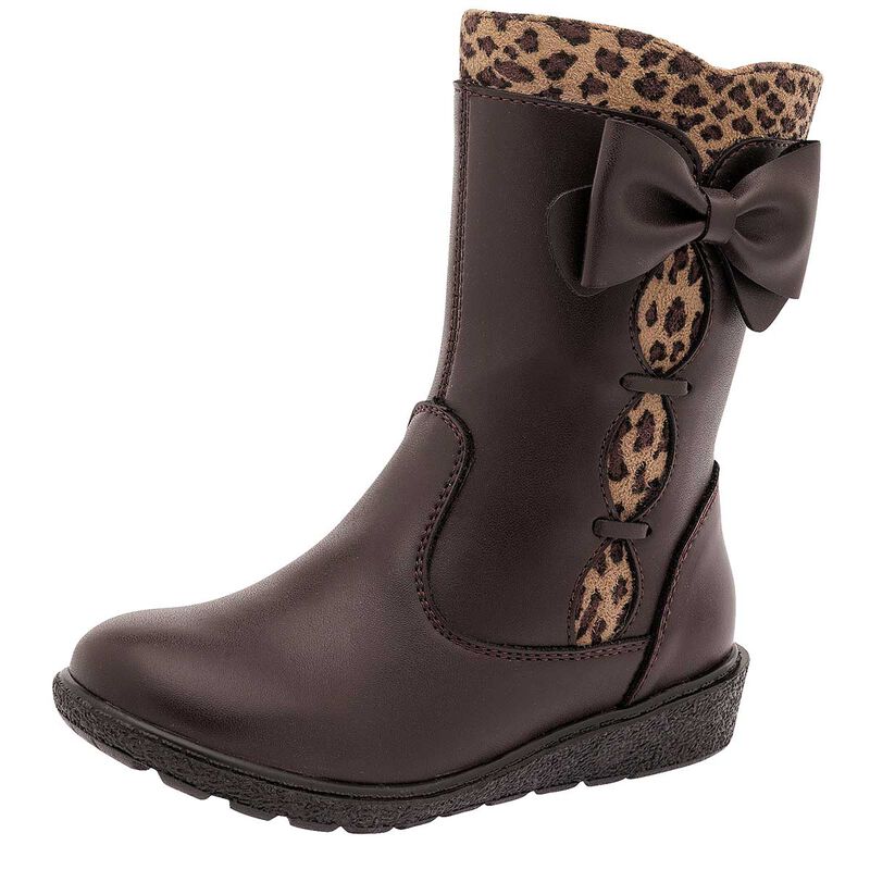 Ensue&ntilde;o Bota para ni&ntilde;a caf&eacute; image number null