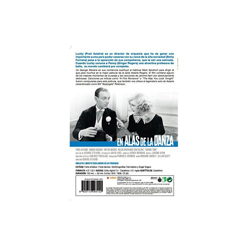 Filmoteca Rko: En Alas De La Danza (dvd) image number null