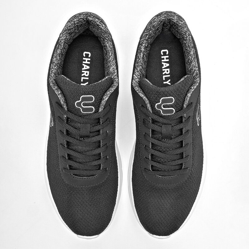 Charly Tenis deportivo para hombre negro, runni... image number null