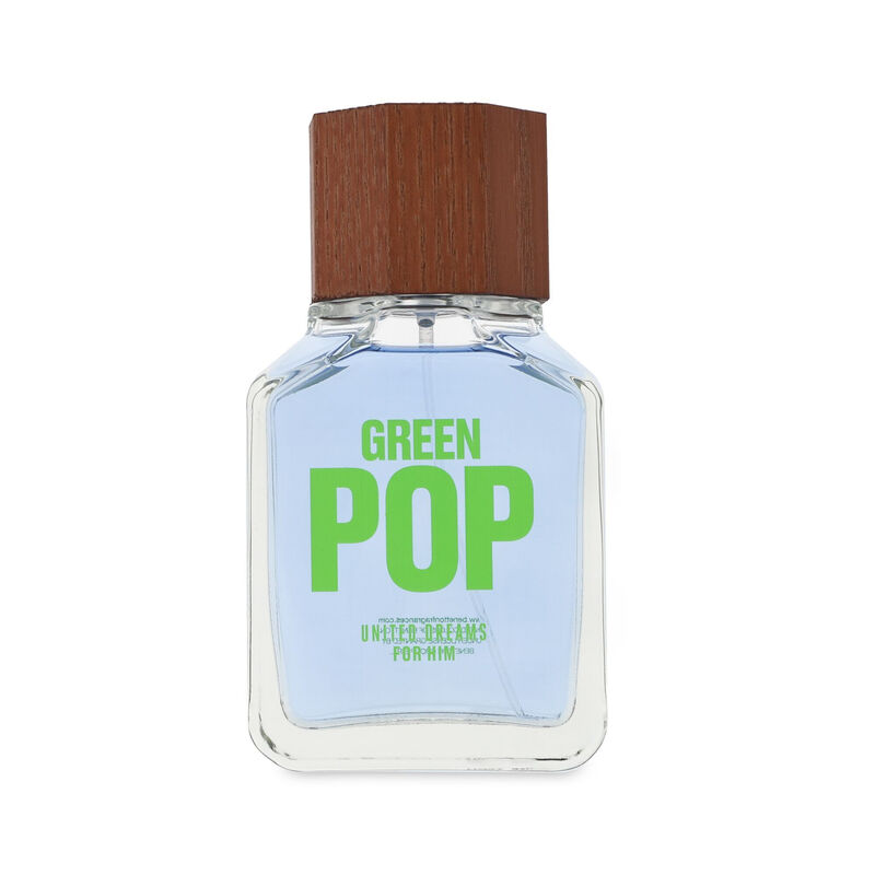 Benetton Green Pop Him 100ml Edt Spray image number null