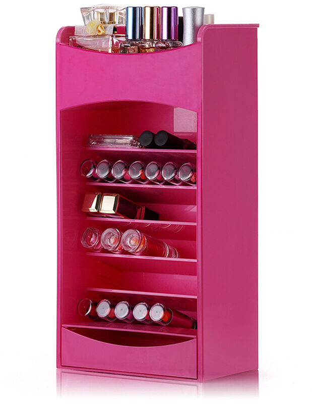 Organizador Para Cosméticos Rosa - OC5833 image number null