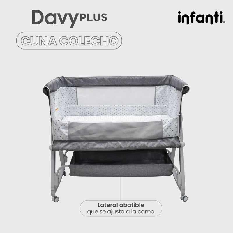 Cuna Corral Para Bebe Mosquitero Con Cambiador ... image number null