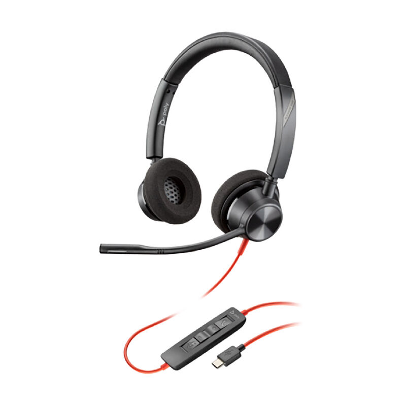 Diadema Hp Poly 8x220aa Blackwire 3320 Con Cert... image number null