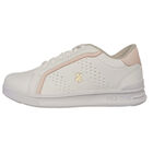 Tenis Dama Polo Estilo Mujer Blanco Con Rosa