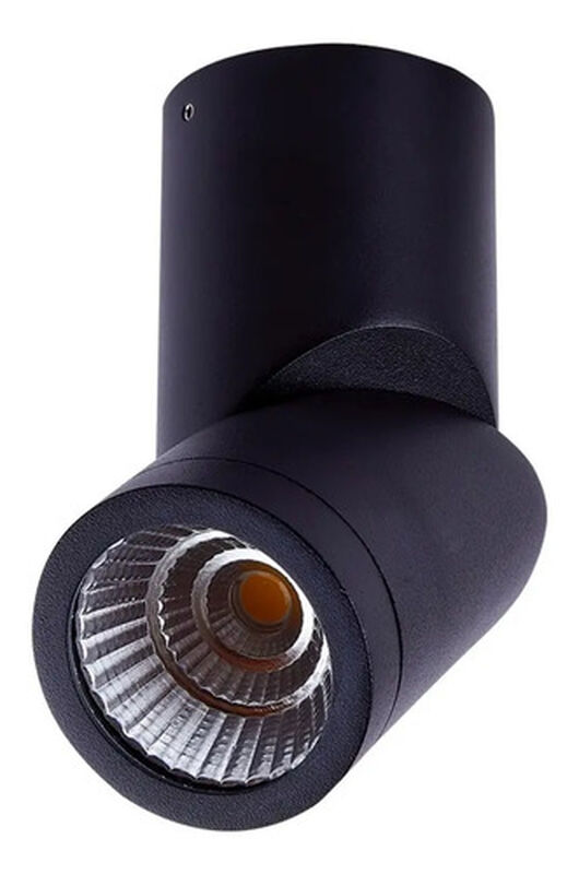 L&aacute;mpara Spot Sobreponer Interior Negro 6.5w Luz... image number null
