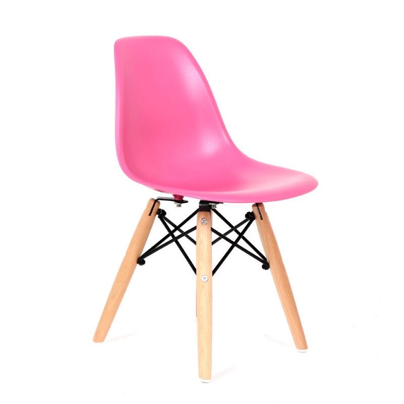 Silla Infantil Modelo Eames Rosa Silla Eames In... image number null