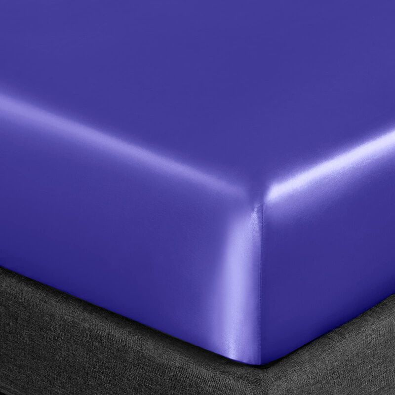 Juego De S&aacute;banas Homiest Matrimonial Azul Periw... image number null