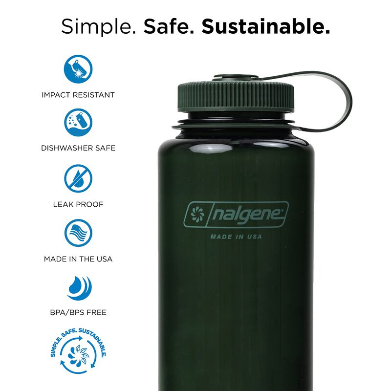Botella De Agua Nalgene Monocrom&aacute;tica Sin Bpa R... image number null