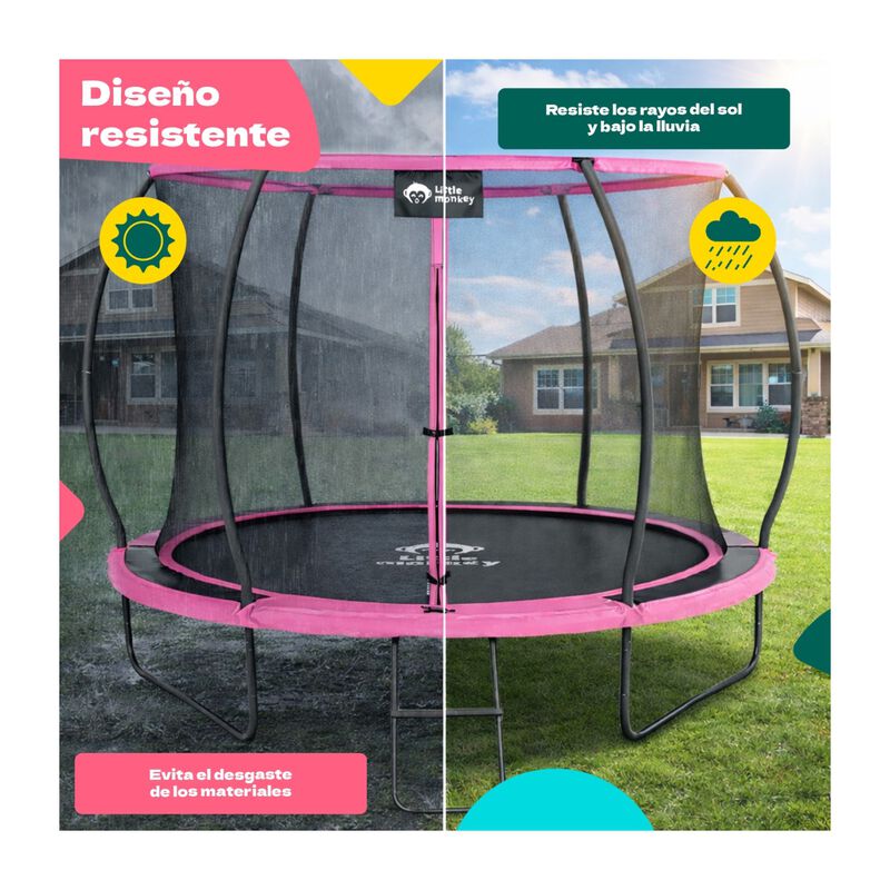 Trampolin Brincolin Pumpkin 14 Pies 4.26m Uso R... image number null