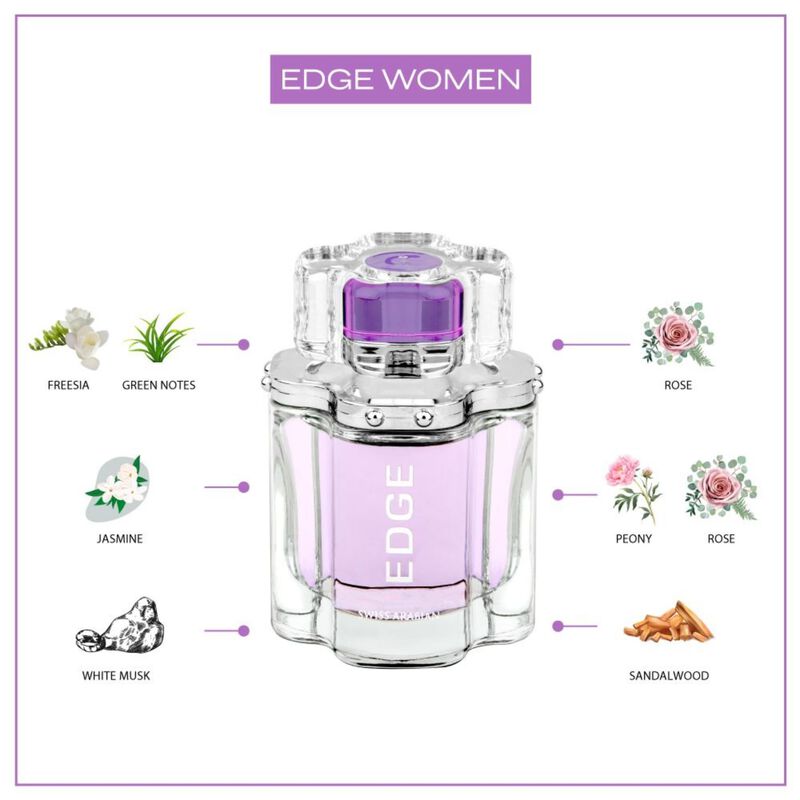 Perfume Swiss Arabian Edge Eau De Parfum Para M... image number null