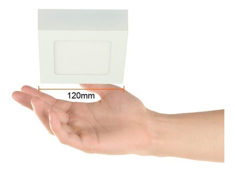 Lampara Sobreponer Techo Blanco 9w Luz Blanca N... image number null