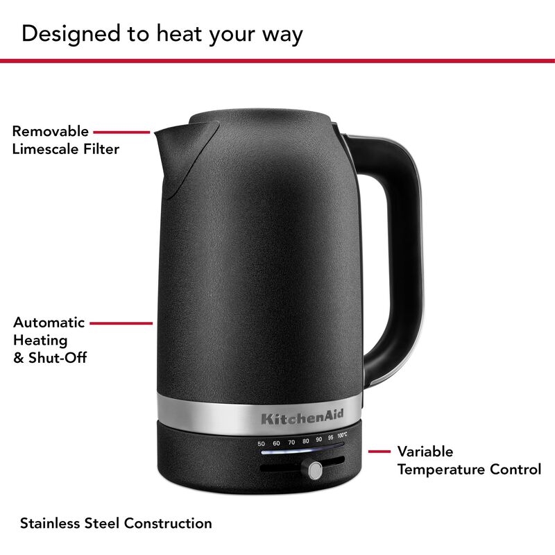 Hervidor El&eacute;ctrico Kitchenaid Kek1701 1.7 L Con... image number null