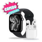 Combo Smartwatch Apple Watch Serie 11 46mm M/l Negro Meux4lw/a + Aud&iacute;fonos Bluetooth