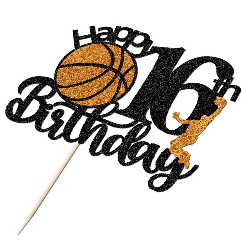 Adorno Para Pastel Crseniny Baloncesto &ndash; Feliz ... image number null