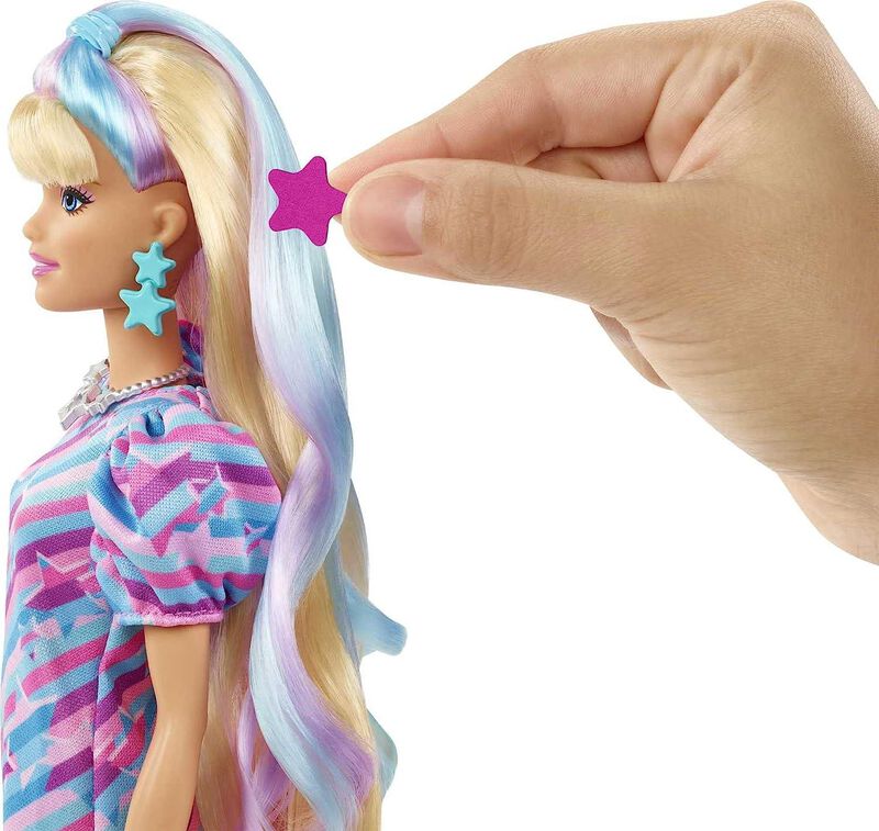 Barbie Totally Hair, Tem&aacute;tica De Estrellas Con ... image number null