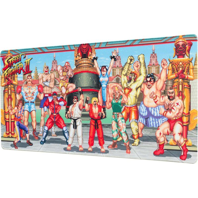 Alfombrilla Rat&oacute;n XL Street Fighter II 80 cms image number null