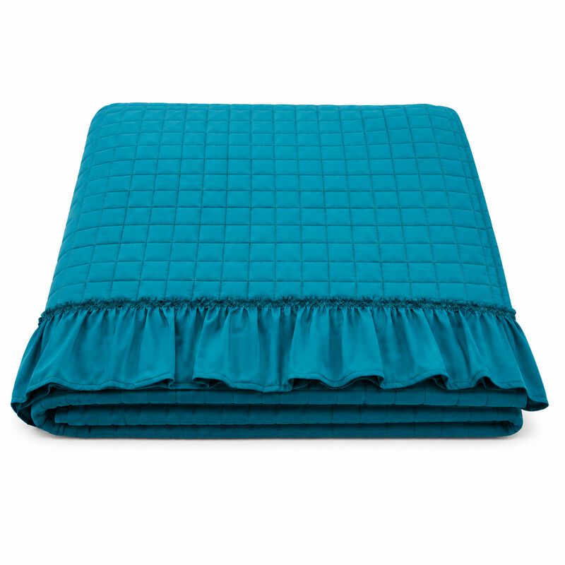 Colcha Neo Esmeralda Con Funda Individual Olan ... image number null