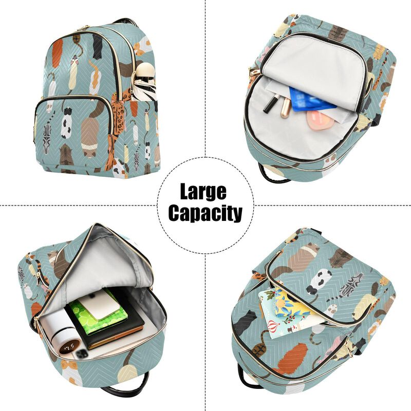 Mochila Yasala Mujer 26 cm Bolsa De Pelotas De ... image number null
