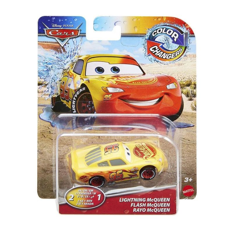 Coche De Juguete Mattel Disney Cars Color Chang... image number null