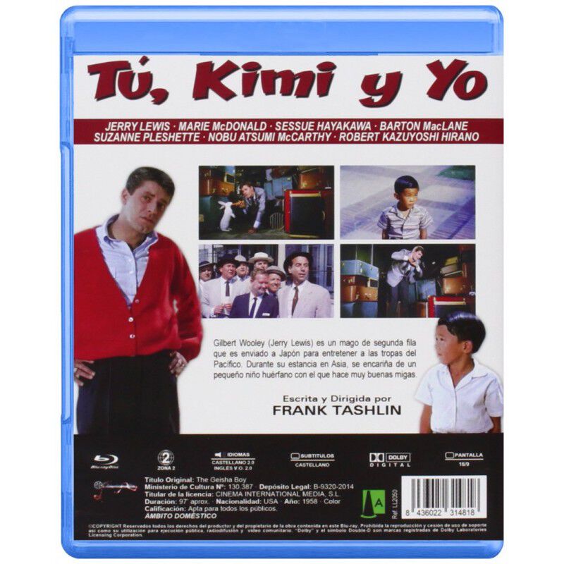 T&uacute;, Kimi Y Yo [blu-ray] image number null