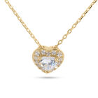Dije Coraz&oacute;n Oro Amarillo 14k Con Zirconias | Bizzarro