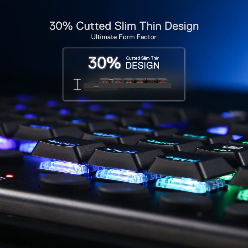 Teclado Mec&aacute;nico Redragon K619 Horus Rgb Ultraf... image number null