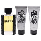 Set Ferragamo Uomo 100ml Edt Spray/shower Gel 100ml/afther Shave Balm 100ml.