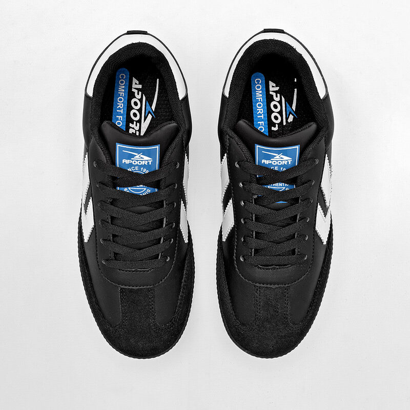 Apoort Tenis urbano para joven negro blanco image number null