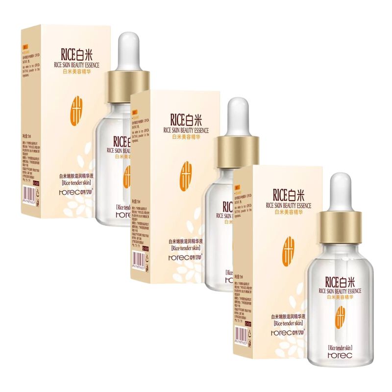 Pack 3 S&eacute;rum De Arroz Blanco Rorec 15ml image number null
