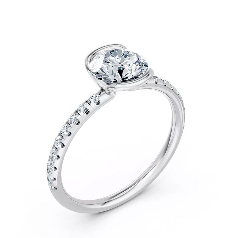 Anillo De Compromiso - Pav&eacute; - Amore608-rd-cz image number null
