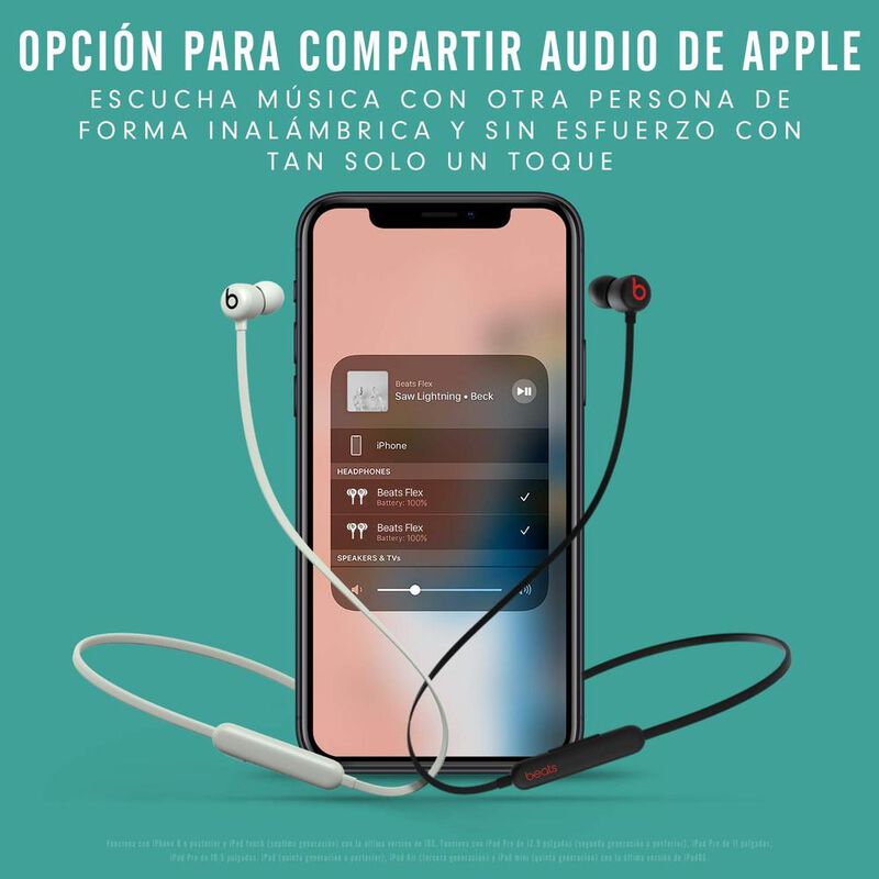 Beats by Dr. Dre Aud&iacute;fonos Intrauriculares Flex... image number null