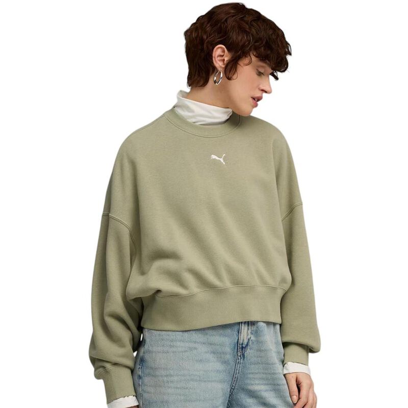Sudadera Puma Wardrobe Ess Crew Para Mujer image number null