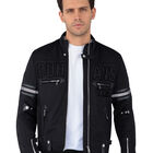 Chamarra Biker Caballero Proteccion Codos Brazos Y Espalda