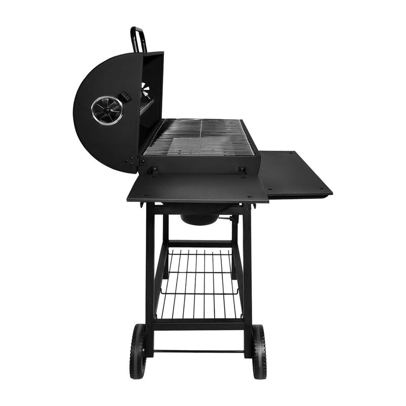 Asador Carb&oacute;n Ahumador Parrilla 70cm Mesa Front... image number null