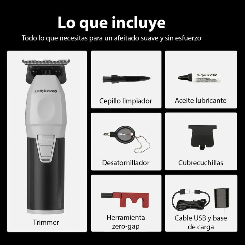Combo Babylisspro Corefx Fx86 Clipper + Fx76 Tr... image number null