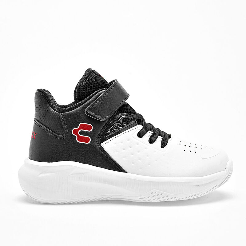 Charly tenis para ni&ntilde;o  blanco negro cod 139676... image number null