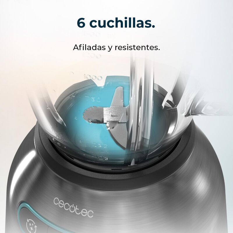 Cecotec Licuadora Power Black Titanium 2200 Max... image number null